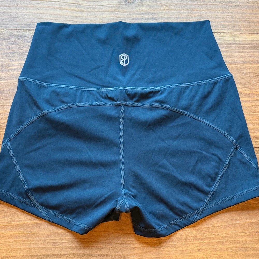 Navy Blue Born Primitive High-Waisted Women's Shorts